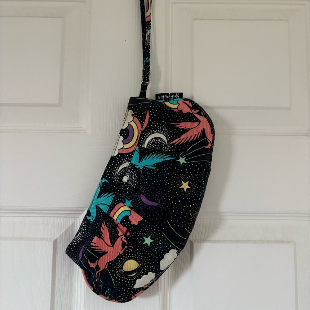 SALE Yakpak Unicorn Pegasus Wristlet Clutch